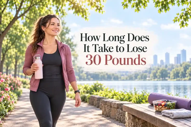 10 healthy strategies: how long does it take to lose 30 pounds