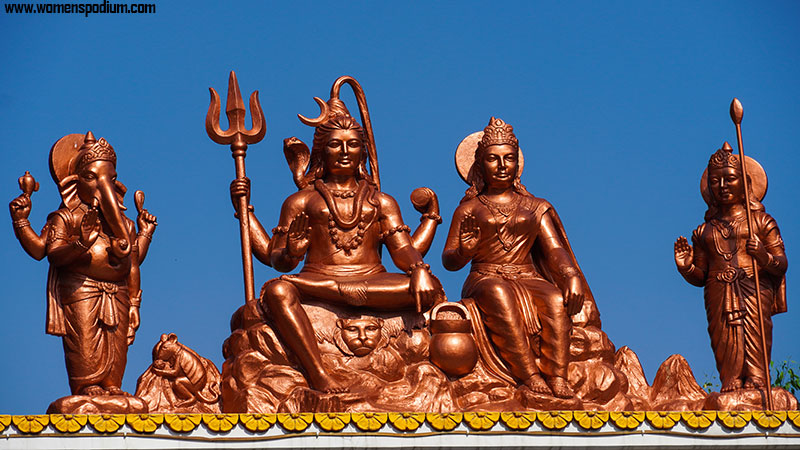 lord Shiva and Kamadev - hassle-free holi