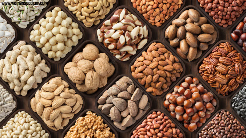nuts and seeds - protein foods for kids