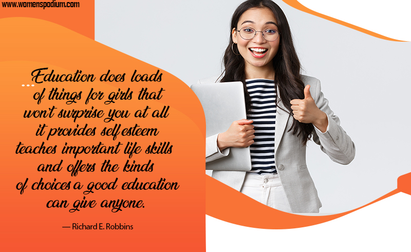 skill development - quotes on women education