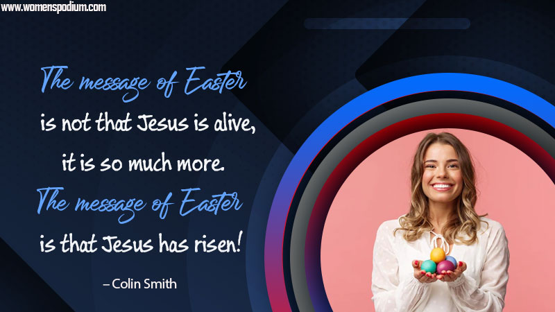 message of easter