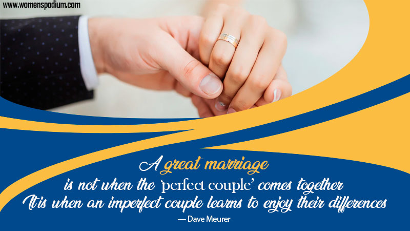 perfect couple - Marriage Quotes