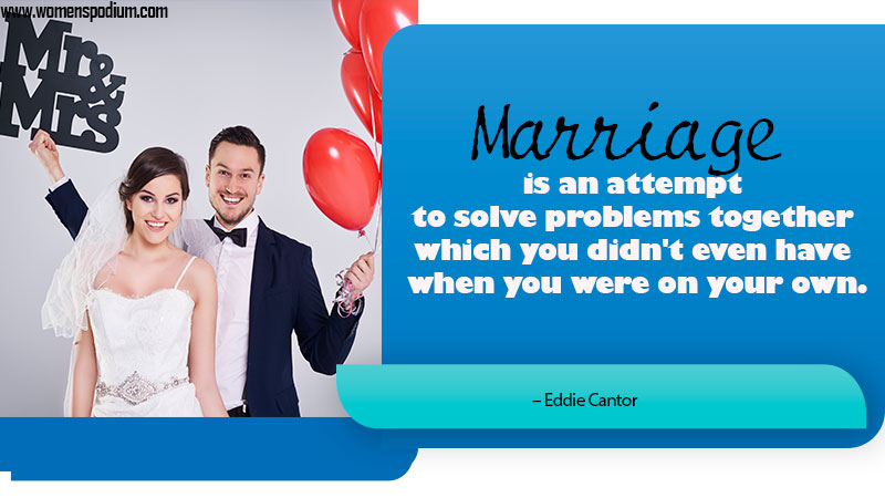 solve problems together - Marriage Quotes