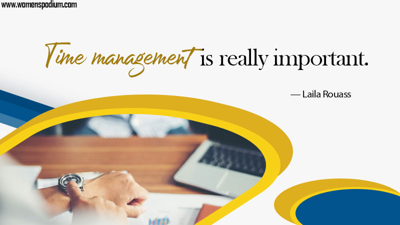 importance of time management