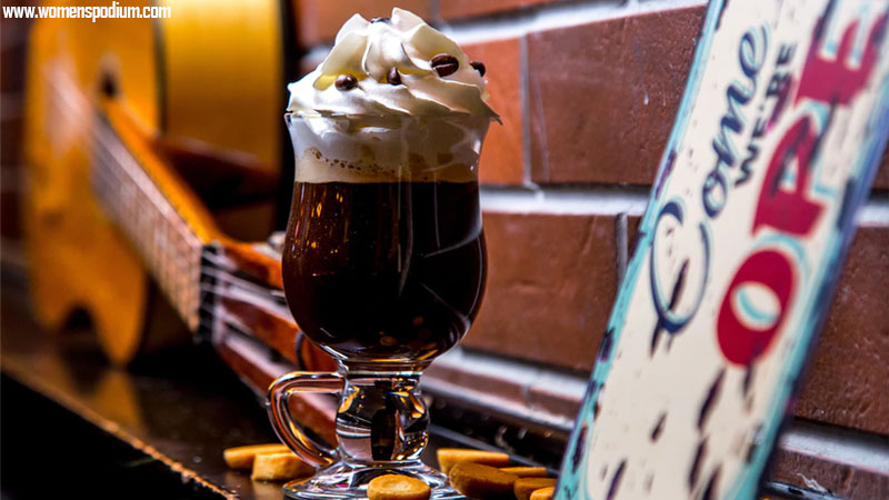 irish coffee - Types of Coffee