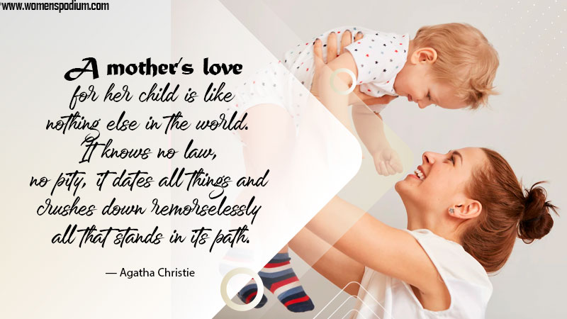 love for child - quotes about mothers
