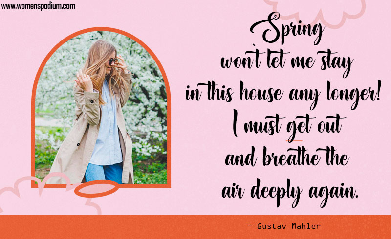 breathe the air deeply
