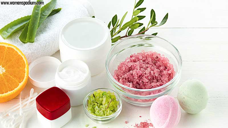 Go for Homemade Body Scrub - Dry skin