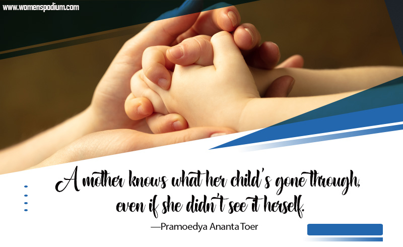 mother know about child