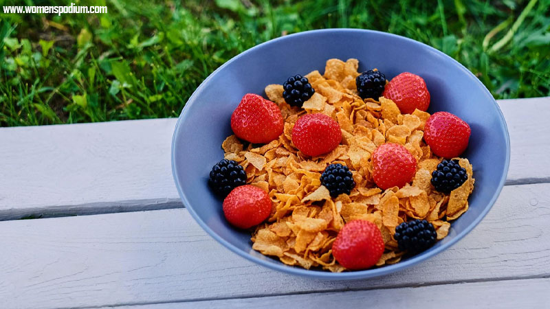 rich in vitamins - Corn Flakes Nutrition Facts