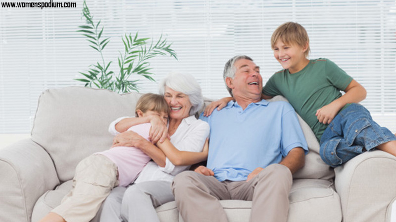 meeting with grandparents