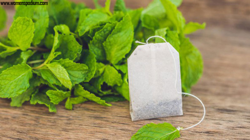 peppermint tea bags