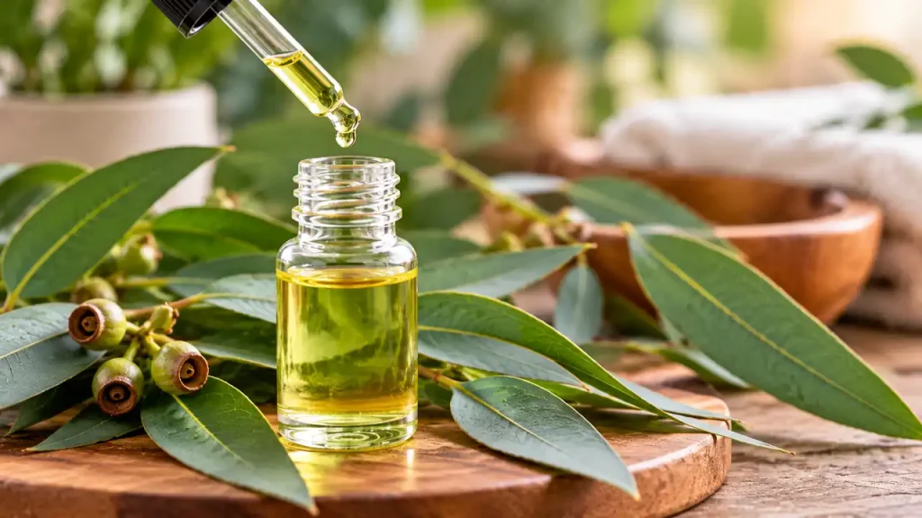 Eucalyptus essential oils for sinusitis