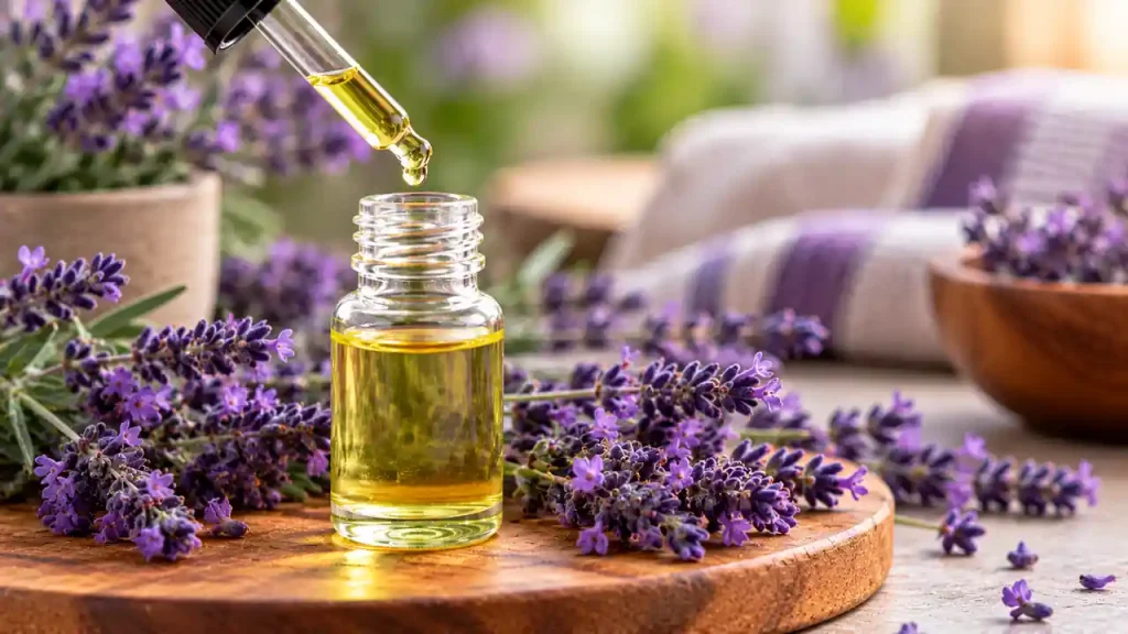 Lavender oil is essential oils for sinusiti
