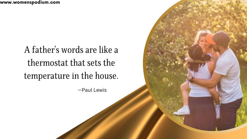 Paul Lewis - father's day qoute