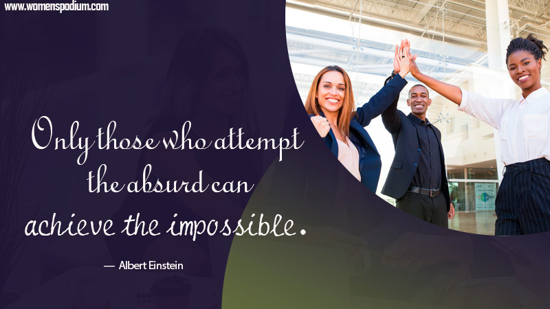 achieve impossible - Quotes about achievement