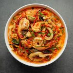 prawns in tangy tomato gravy