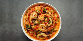 Prawns in Tangy Tomato Gravy with Italian Touch! prawns in tangy tomato gravy