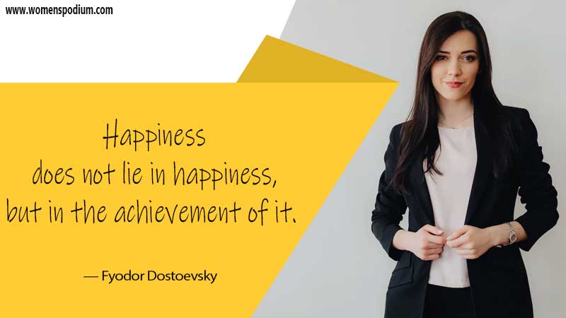 happiness - Quotes about achievement