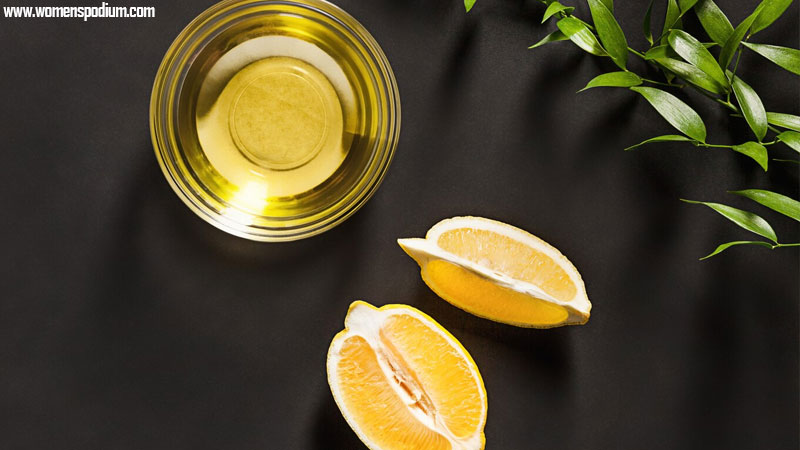 lemon oil - essential oils sinusitis