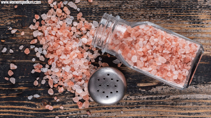 use less salt - how to lose face fat