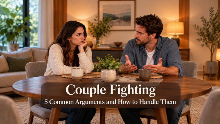 Couple fighting: 5 common arguments