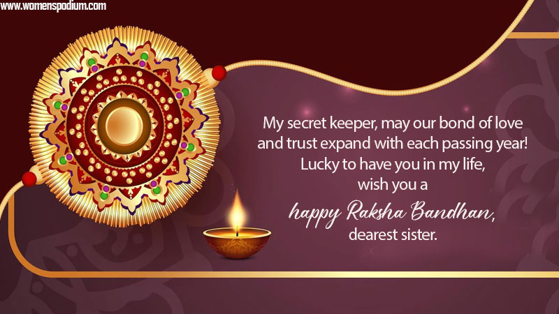 Raksha Bandhan messages