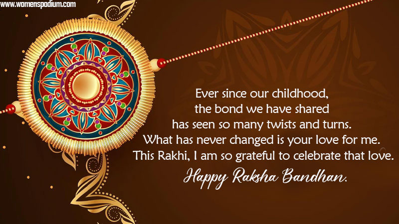 Best Raksha Bandhan messages