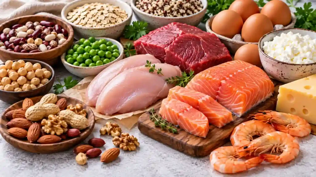 Higher-protein balanced eating