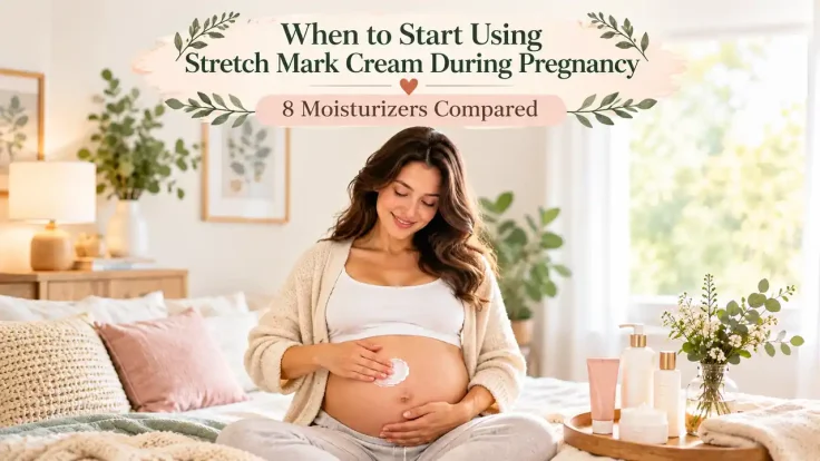 When to start using stretch mark cream during pregnancy: 8 moisturizers
