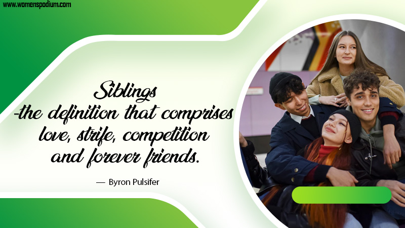 siblings definition - Quotes On Siblings