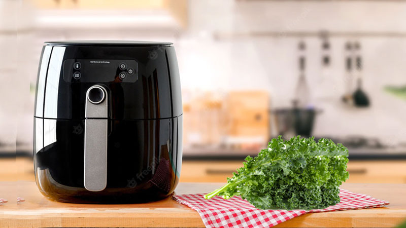How to Make Kale Chips in an Air Fryer