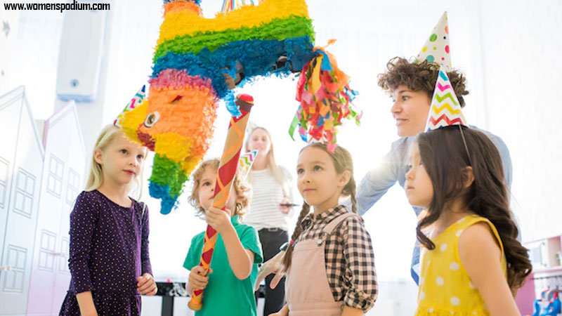 pinata making - family get together