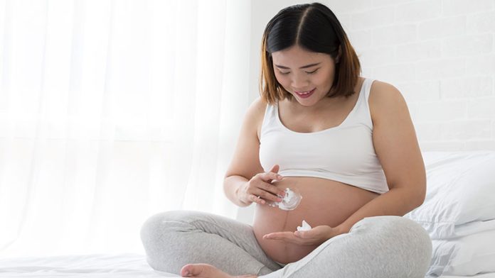 stretch-marks-during-pragnancy when to start using stretch mark cream during pregnancy