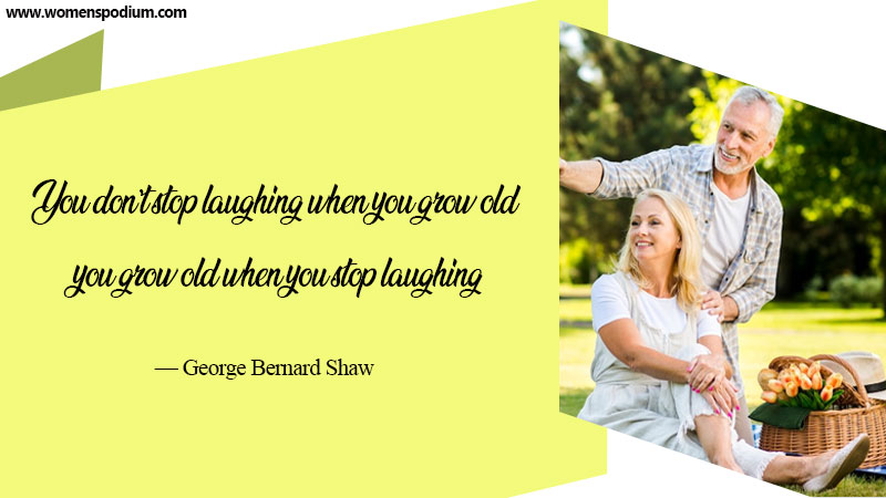 Don't stop laughing - Age is just a number