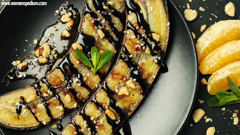 Barbecued Grilled Bananas