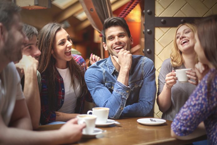 Best friends in the coffee shop Way Of Speaking