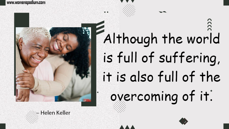 world is full of suffering - quotes to make you feel better