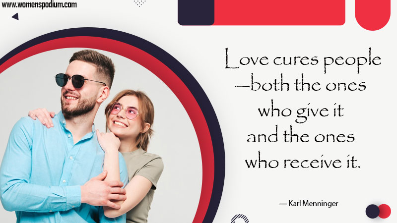 Love cures people