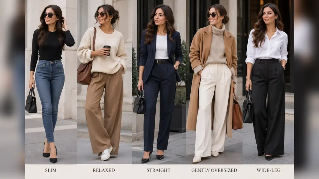 Choose intentional silhouettes