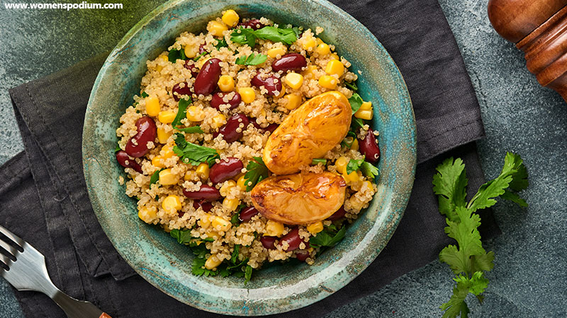 Black Bean And Quinoa Bowl