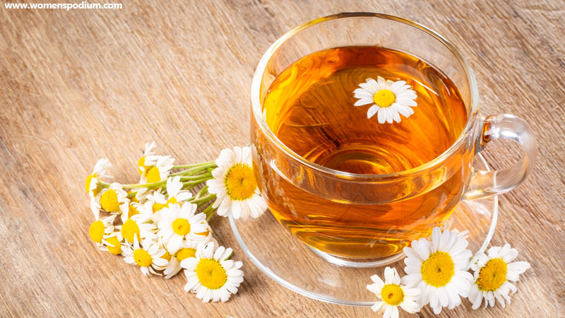 Chamomile Tea-Foods for Sound Sleep