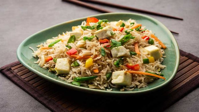 Paneer fried rice