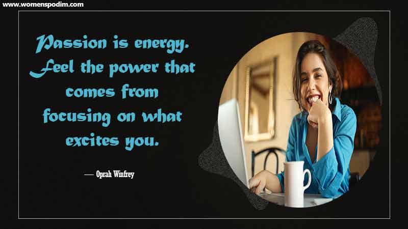 passion is energy