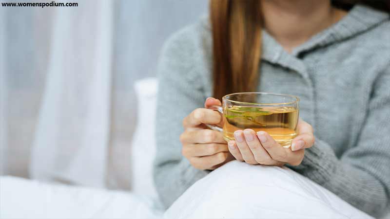 Sipping Green Tea Daily - how to get rid of cholesterol deposits