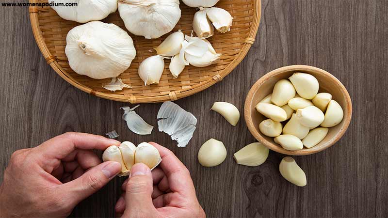 Using Garlic Cloves