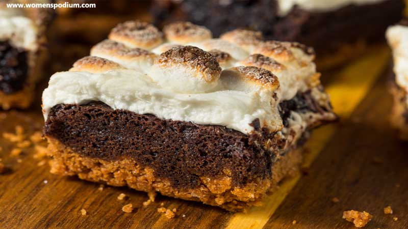 Marshmallow Brownie - Christmas Brownie Recipe
