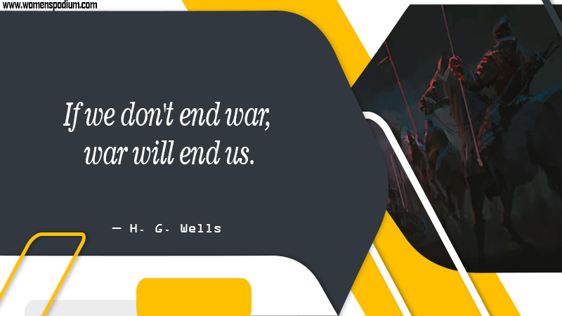 war will end us