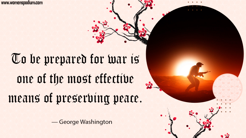 Quotes on war