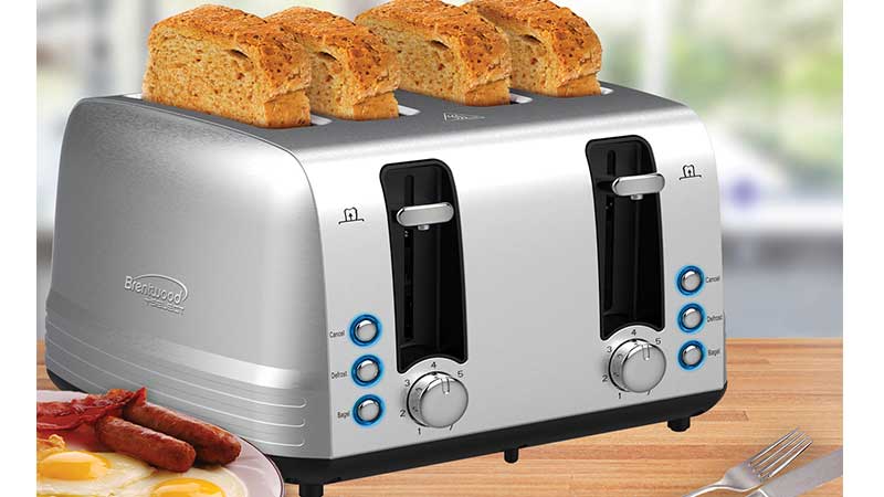 Brentwood 4 slice toaster